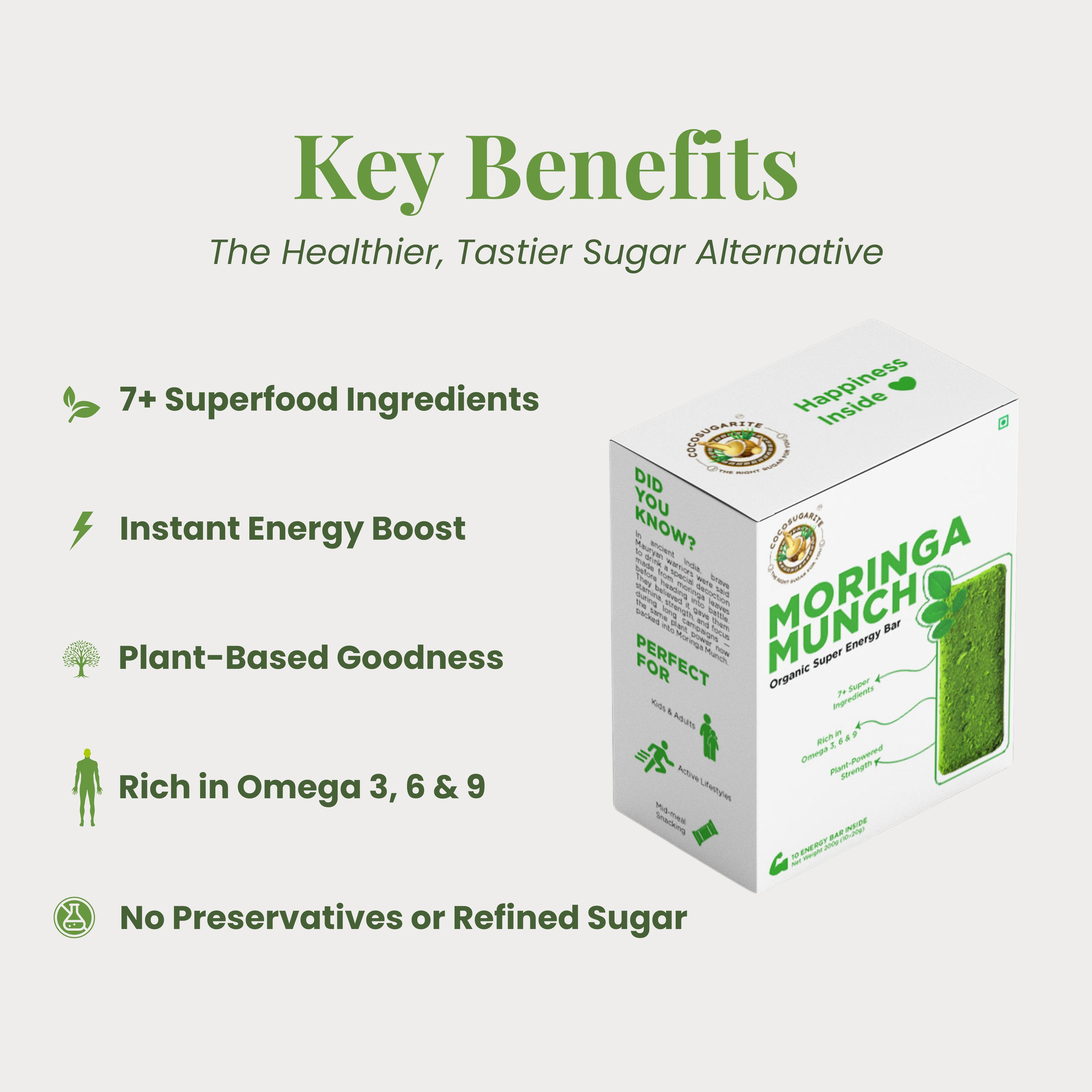 Moringa Munch-Protein Bar
