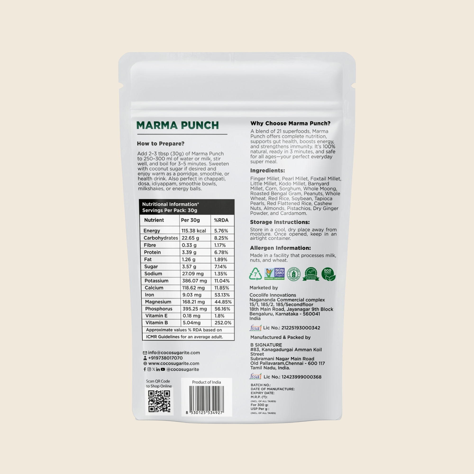 Marma Punch-Super Health Mix